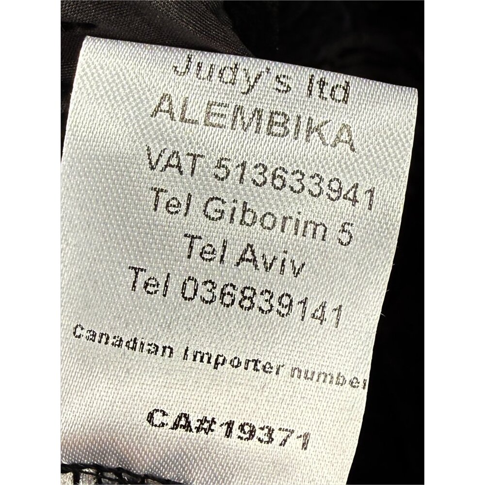 ALEMBIKA Vanta Cocoon Dress, Mix Black sz 2 - Picture 6 of 11